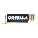 Gorilla Ammunition .300 Blackout 125gr Sierra MatchKing – 20 Round Box