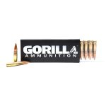 Gorilla Ammunition .300 Blackout, 147gr FMJ – 20 Round Box