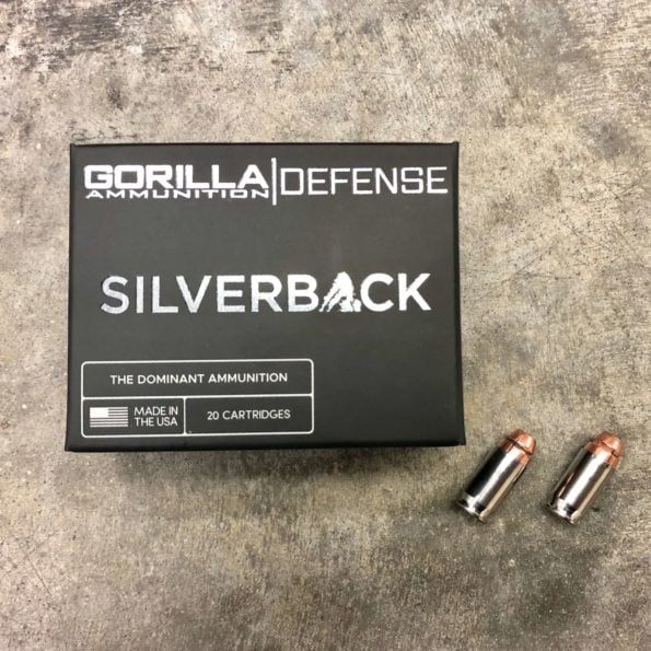 Gorilla Silverback 380ACP 95gr, Self Defense, 20 Round Box