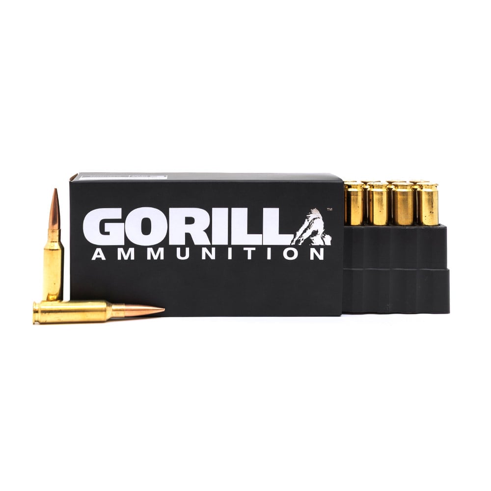 Gorilla Ammunition 6.5 Creedmoor 140gr Berger Hybrid Target - 20 Round Box