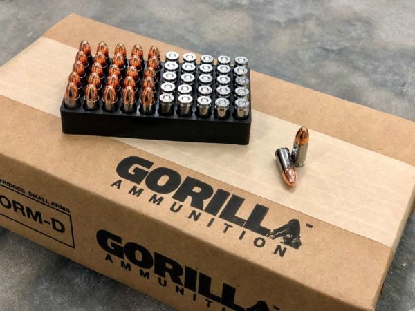 Gorilla Training, 45ACP 230gr Pistol Ammunition â€“ 50 Round Box