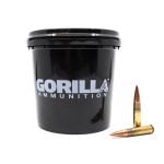 Gorilla Ammunition .300 Blackout 125gr Sierra MatchKing – 160 Round Bucket