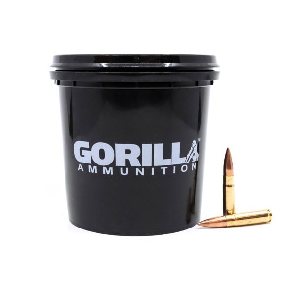 Gorilla Ammunition .300 Blackout Subsonic 220gr Sierra MatchKing - 160 Round Bucket