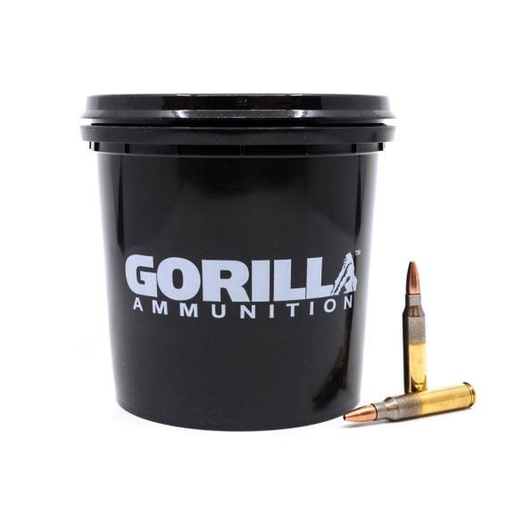 Gorilla Ammunition .223 REM 62gr Punisher Series- 150 Round Bucket