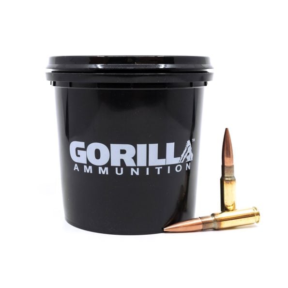 Gorilla, 8.6 Blackout, 300gr Sierra MatchKing Subsonic Ammunition - 80 Round Bucket