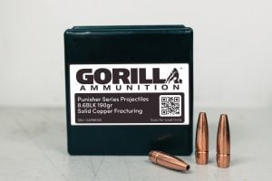 Gorilla Ammunition 8.6 Blackout, 190gr Fracturing Supersonic