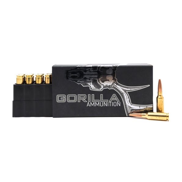 Gorilla Ammunition 6mm ARC 85gr, Punisher Series - Fracturing- 20 Round Box