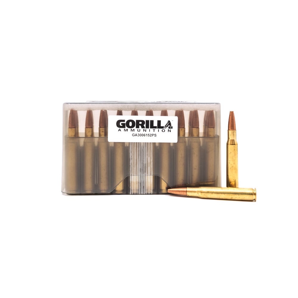 Gorilla Ammunition .30-06 SPRG 152gr Punisher Series - Fracturing - 20 Round Box