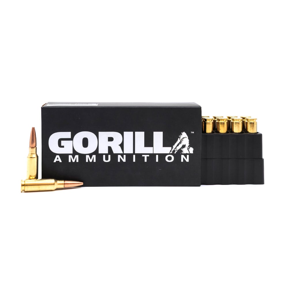 Gorilla Ammunition 6.5 Grendel 110gr, Punisher Series - Fracturing - 20 Round Box