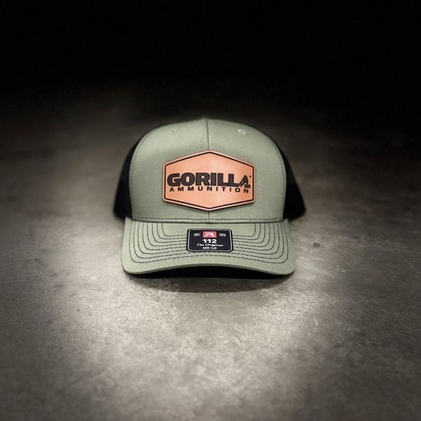 Gorilla Leather Patch Hat- Richardson 112